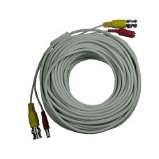 30 Feet BNC Video Output Cable for CCTV System Installation