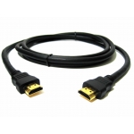 1M HDMI MM Male Cable Gold 1080P Cord for HD-SDI and HDMI CCTV Camera DVRs