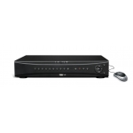 Professional Slim-Design 8-Channel H.264 Networked High Definition CCTV Video Recorder with PTZ control