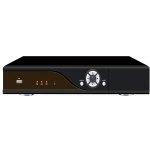 4-Channel H.264 Networked  CCTV Video Recorder with PTZ control and very competitive price compatible with 1 HDD