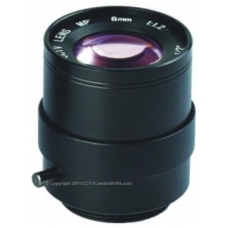 8mm 1.3 mp Mega Pixel CCTV Camera Lens Manual Iris