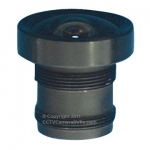 2.5mm 1/3" F2.5 M12 Mount CCTV Camera Lens IR 350nm-650nm