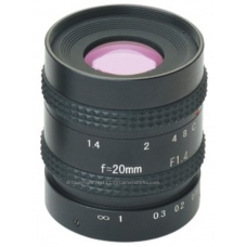 20mm 5 mp Mega Pixel CCTV Camera Lens Manual Iris
