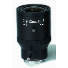 2.8-12mm F1.4 Manual Iris CS Mount CCTV Camera Lens