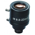 9-22mm Mega Pixel Fixed Iris CCTV Camera Lens IR Distance 350-950nm