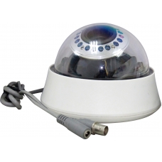 Pixim Seawolf 690HTVL-E Resolution 4-9mm IR 20M 60FT Indoor Dome CCTV Camera with 120dB Ultra WDR Range OSD Menu 3D-DNR and 3-Axis Bracket